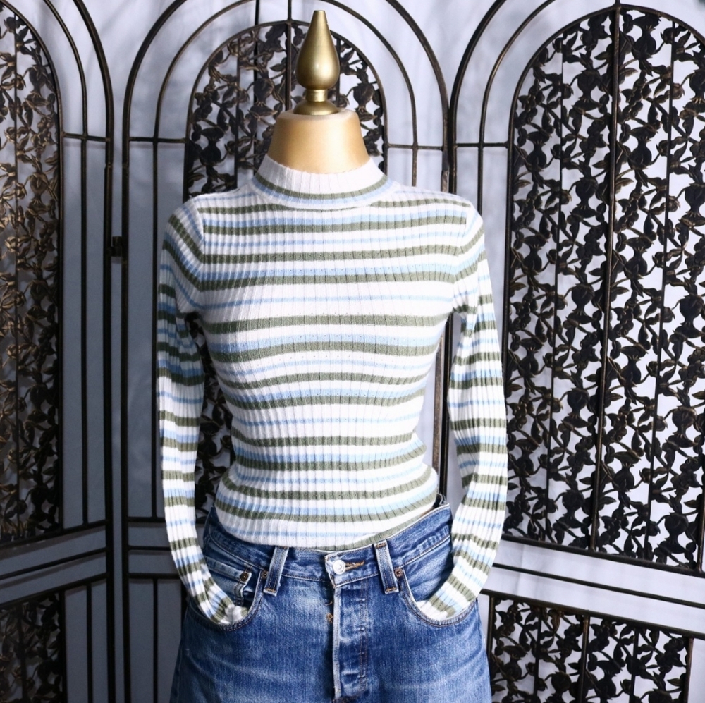 RSQ Striped Knit Sweater XS